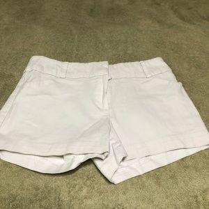 Pale gray Dressy shorts.